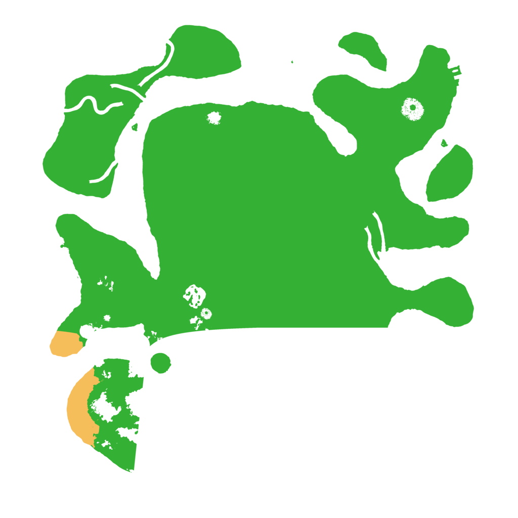 Biome Rust Map: Procedural Map, Size: 3550, Seed: 872068