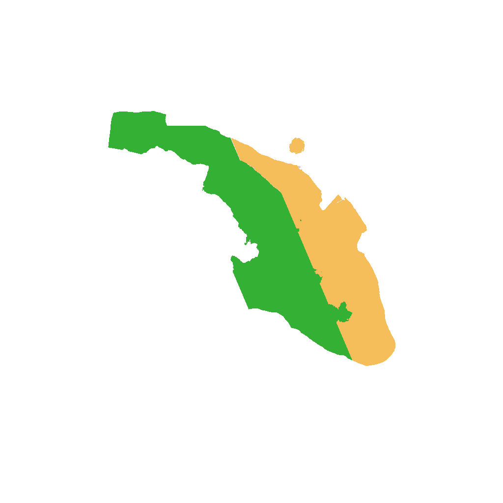 Biome Rust Map: Procedural Map, Size: 1300, Seed: 5324234