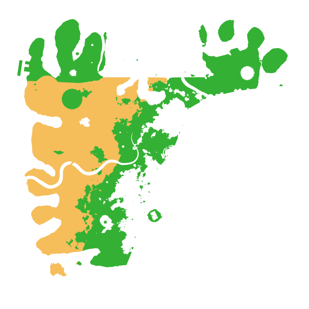 Biome Rust Map: Procedural Map, Size: 4000, Seed: 804715845