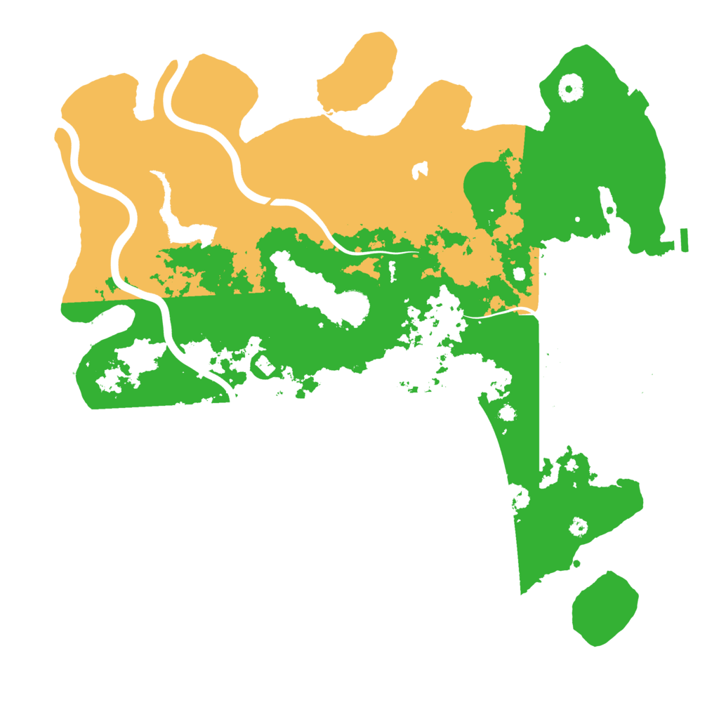 Biome Rust Map: Procedural Map, Size: 4000, Seed: 191386051