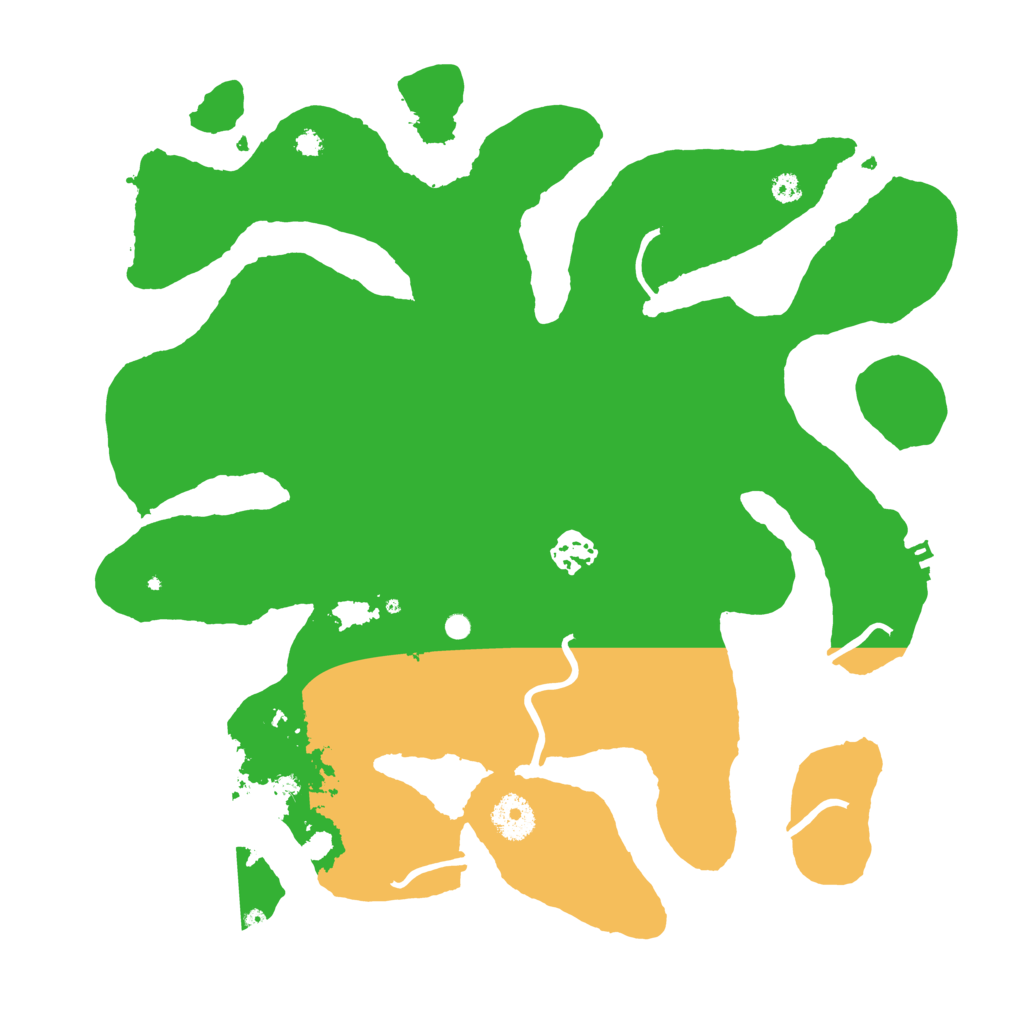 Biome Rust Map: Procedural Map, Size: 3550, Seed: 184210