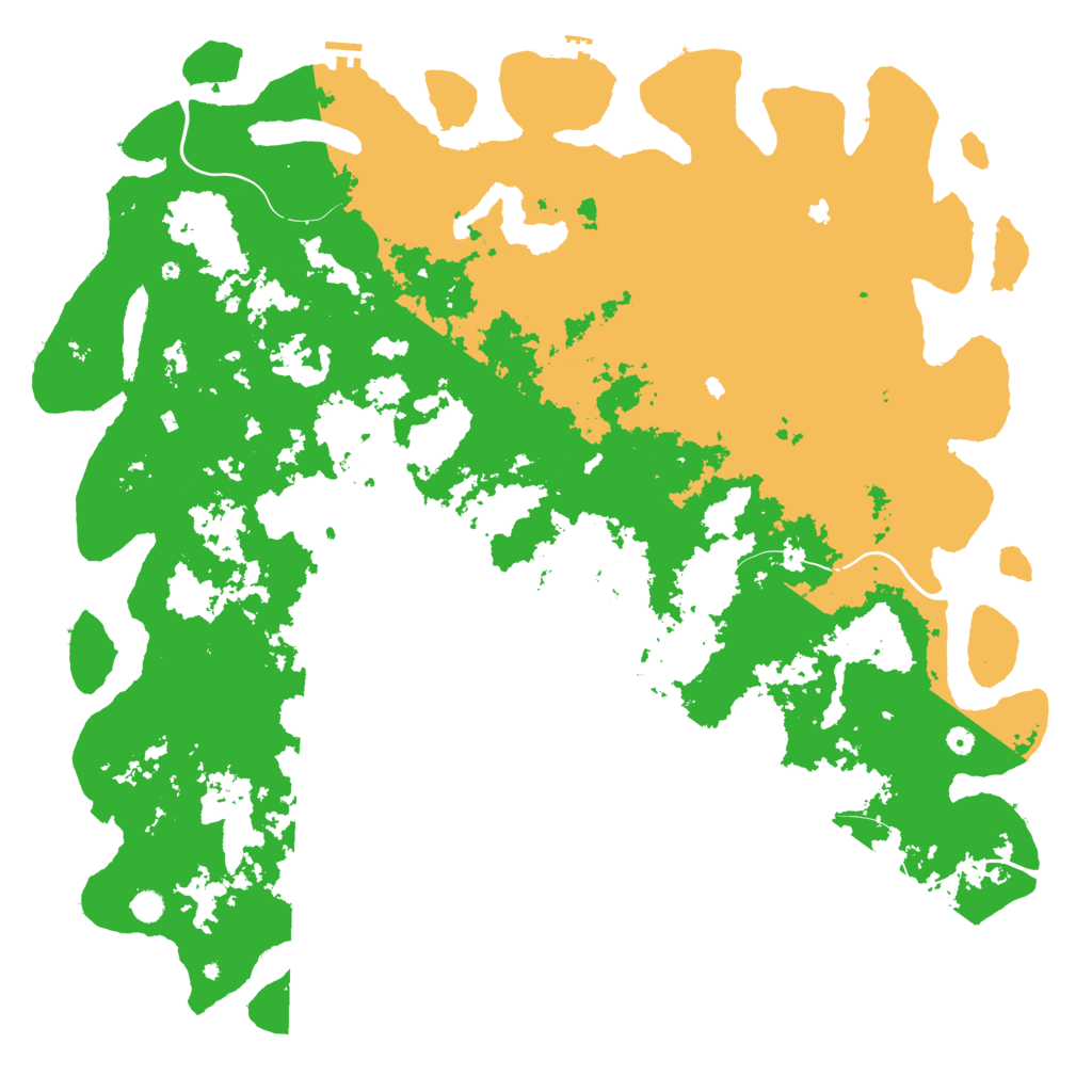 Biome Rust Map: Procedural Map, Size: 6000, Seed: 269711513