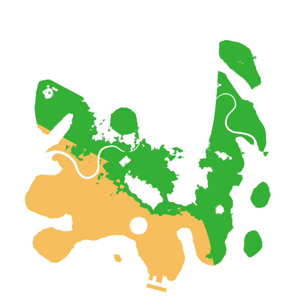 Biome Rust Map: Procedural Map, Size: 3000, Seed: 2067336030