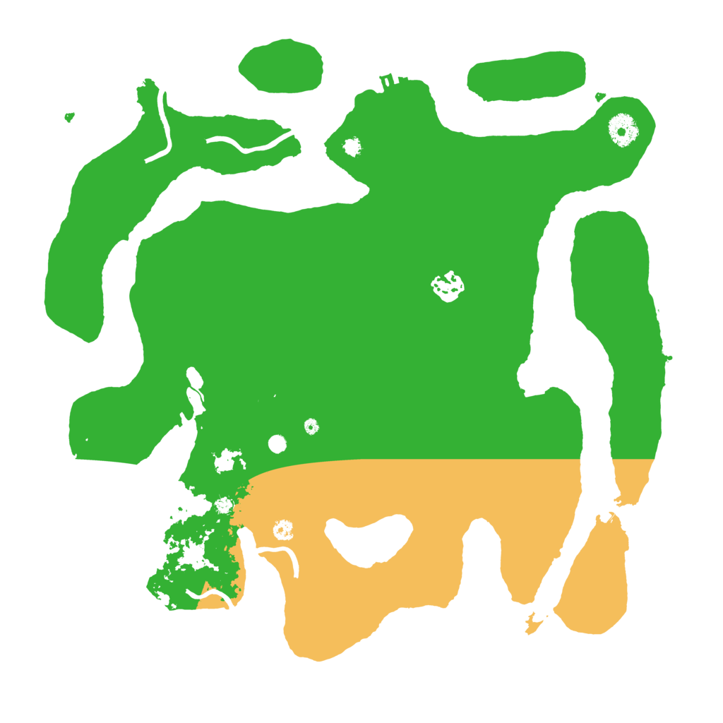 Biome Rust Map: Procedural Map, Size: 3550, Seed: 37757