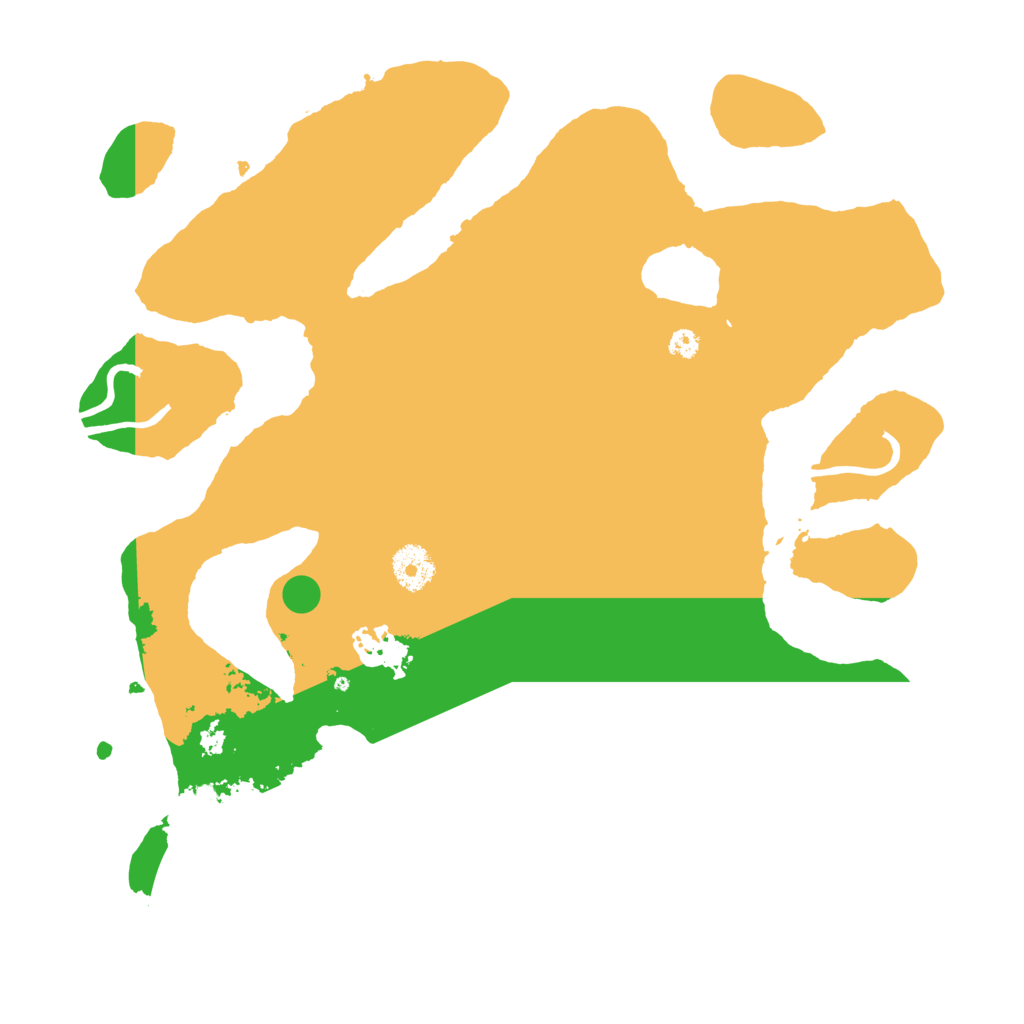 Biome Rust Map: Procedural Map, Size: 3550, Seed: 143432