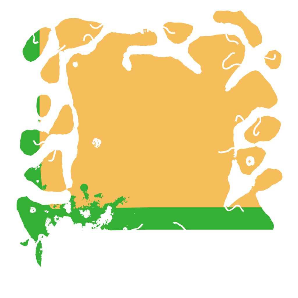 Biome Rust Map: Procedural Map, Size: 5000, Seed: 75548