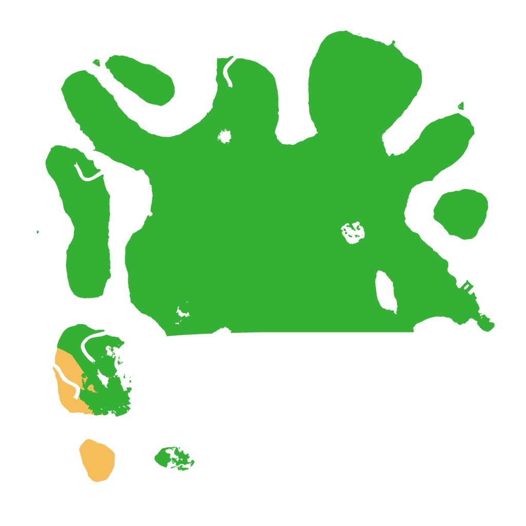 Biome Rust Map: Procedural Map, Size: 3550, Seed: 789085