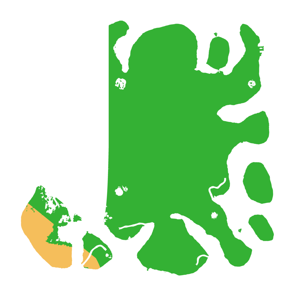 Biome Rust Map: Procedural Map, Size: 4000, Seed: 4677393