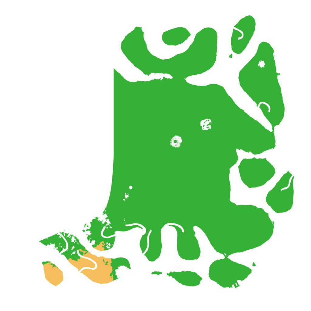 Biome Rust Map: Procedural Map, Size: 4000, Seed: 10104