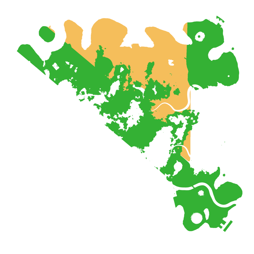 Biome Rust Map: Procedural Map, Size: 4000, Seed: 795815