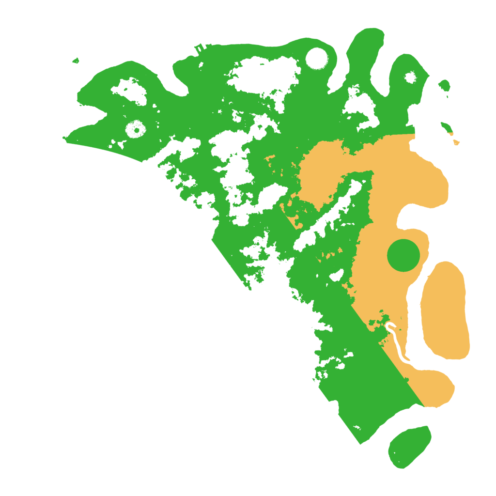 Biome Rust Map: Procedural Map, Size: 4000, Seed: 38542