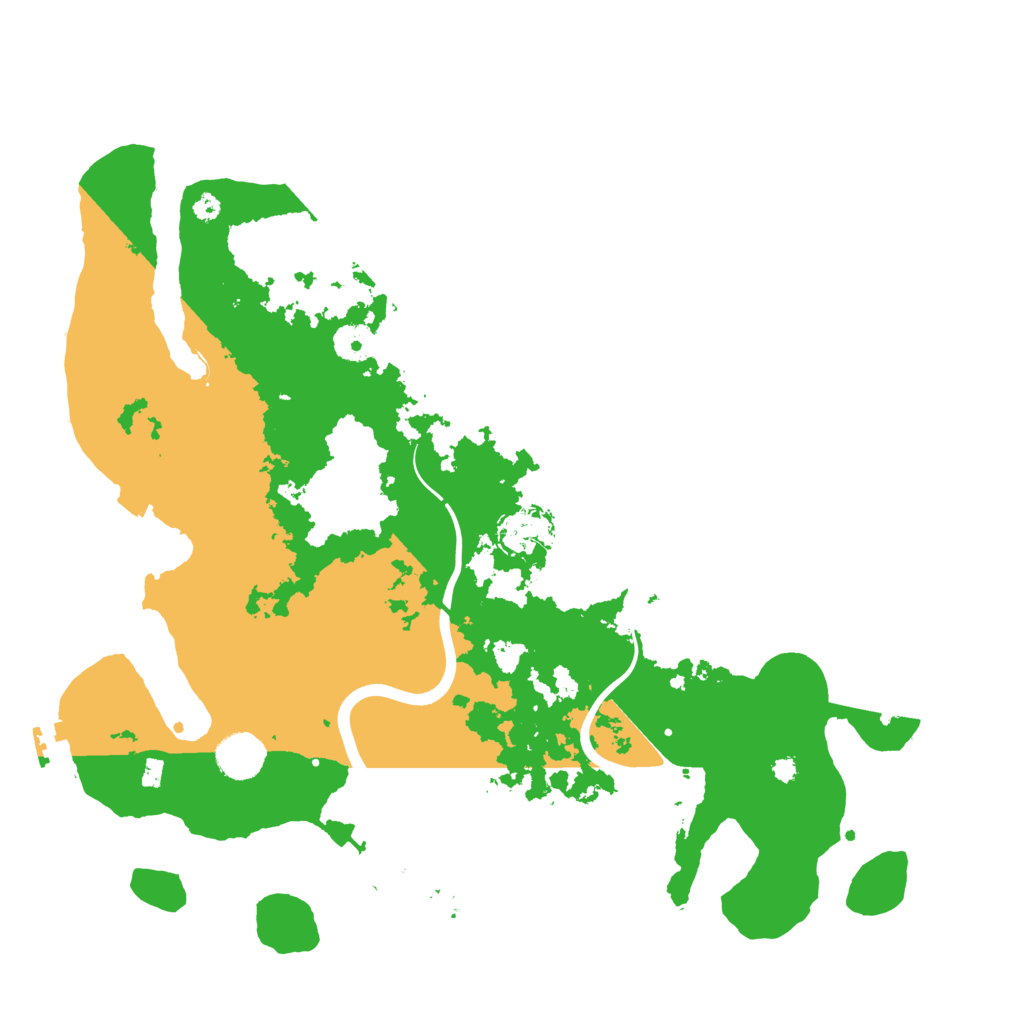 Biome Rust Map: Procedural Map, Size: 3850, Seed: 1159220834