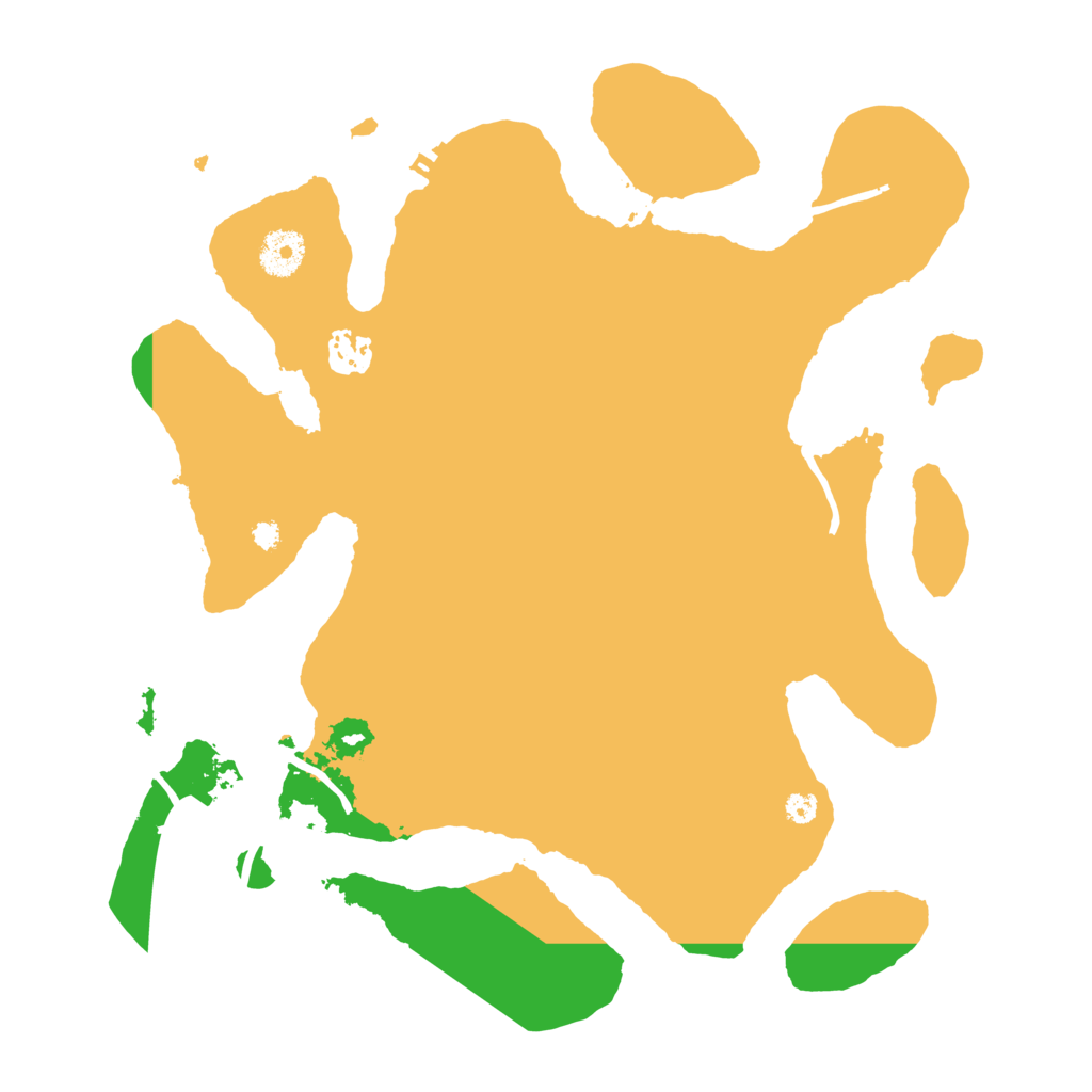 Biome Rust Map: Procedural Map, Size: 3550, Seed: 508473