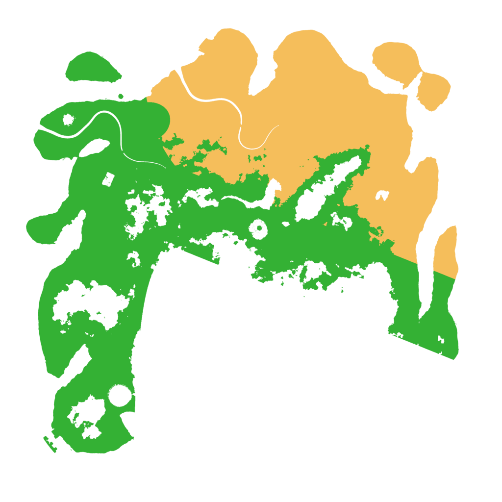 Biome Rust Map: Procedural Map, Size: 4000, Seed: 717811