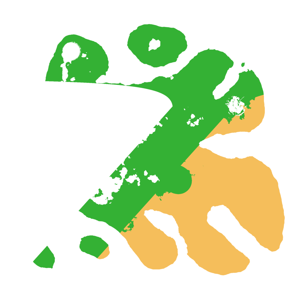 Biome Rust Map: Barren, Size: 3000, Seed: 2