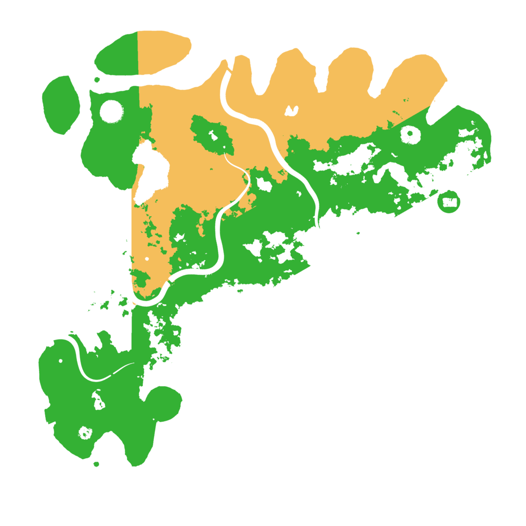 Biome Rust Map: Procedural Map, Size: 4000, Seed: 814000