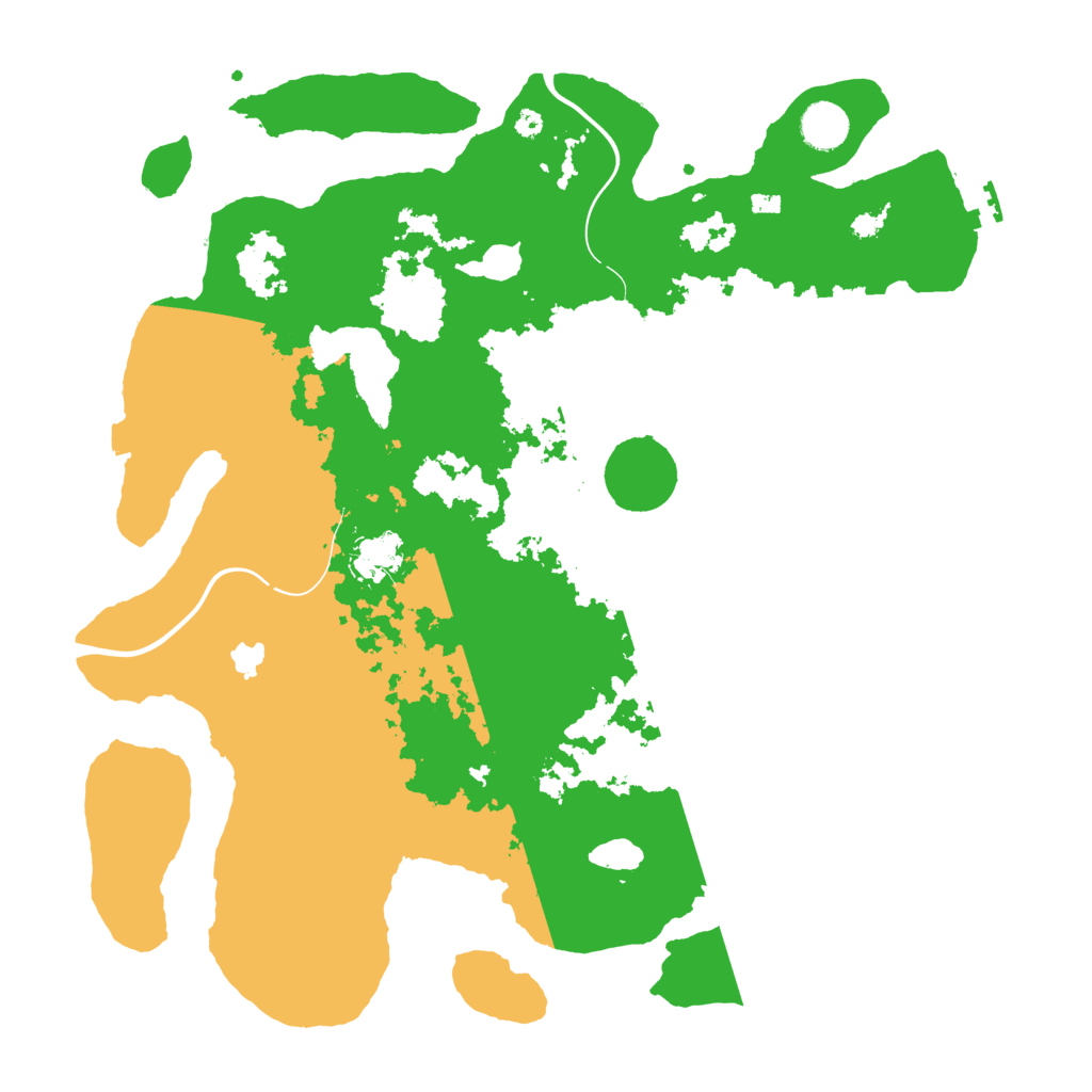 Biome Rust Map: Procedural Map, Size: 4000, Seed: 236080