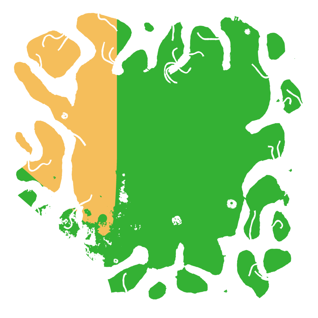 Biome Rust Map: Procedural Map, Size: 5000, Seed: 5062021