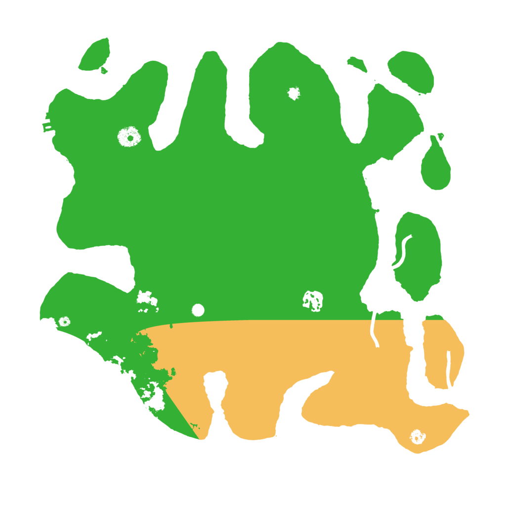 Biome Rust Map: Procedural Map, Size: 3550, Seed: 642323