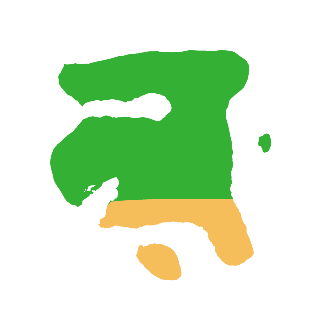 Biome Rust Map: Barren, Size: 2000, Seed: 4324