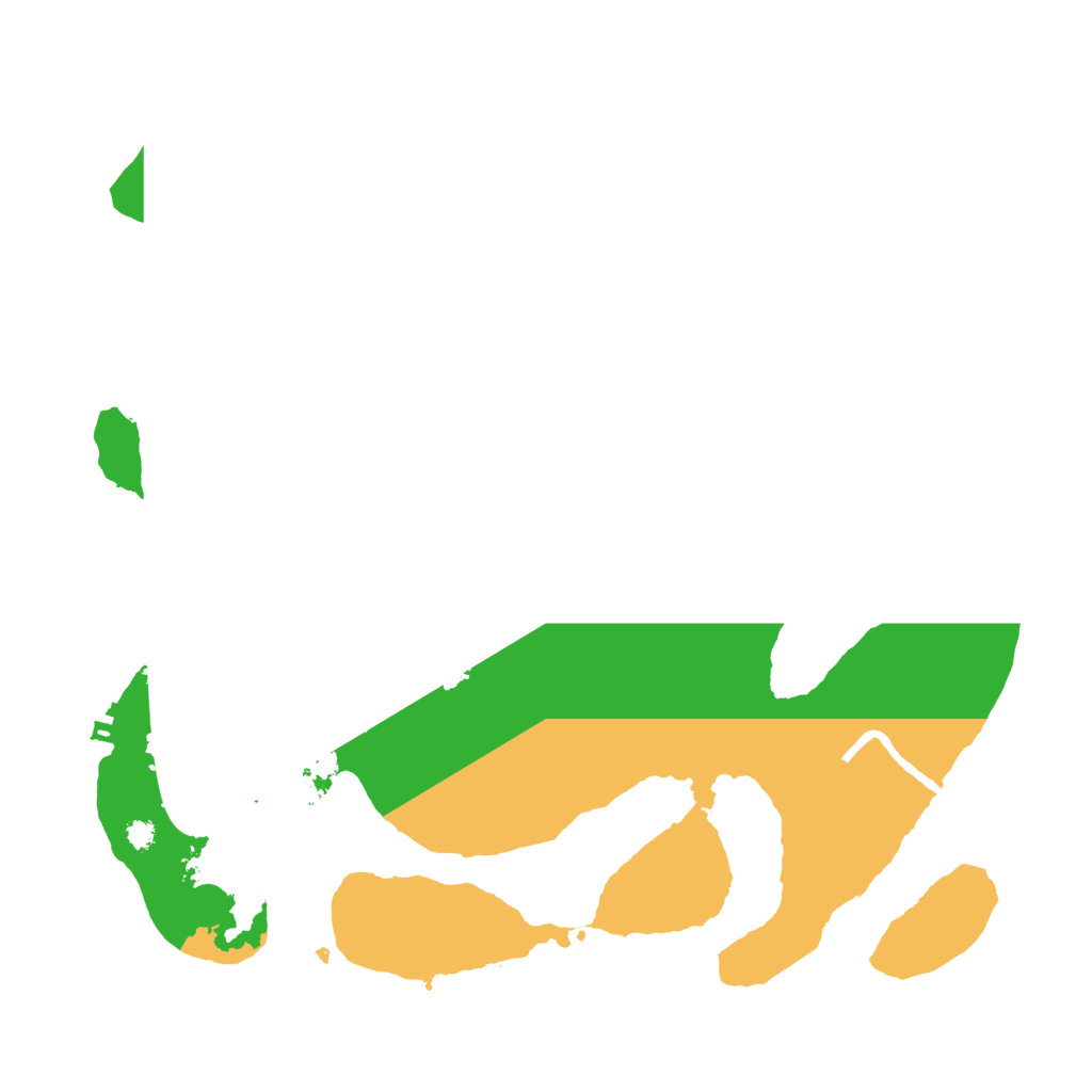 Biome Rust Map: Procedural Map, Size: 3500, Seed: 20220107