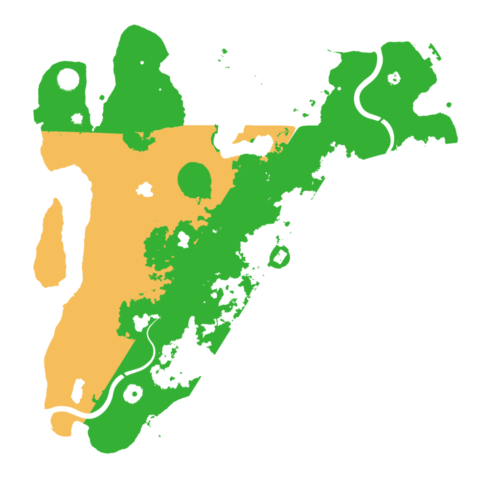 Biome Rust Map: Procedural Map, Size: 4000, Seed: 36281