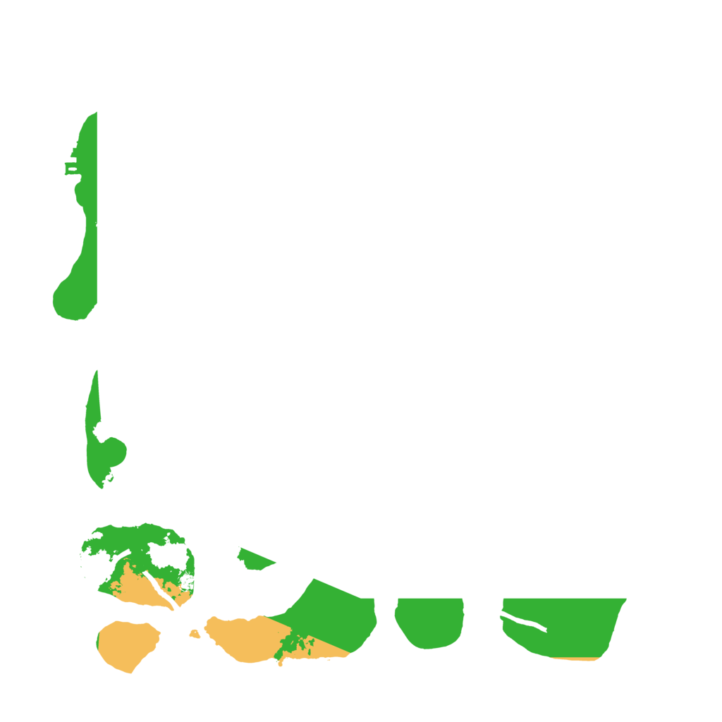 Biome Rust Map: Procedural Map, Size: 3550, Seed: 951067