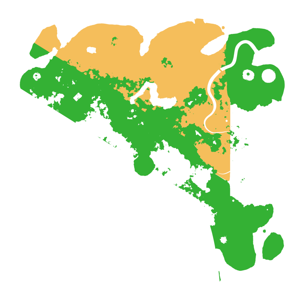 Biome Rust Map: Procedural Map, Size: 4050, Seed: 1131264423