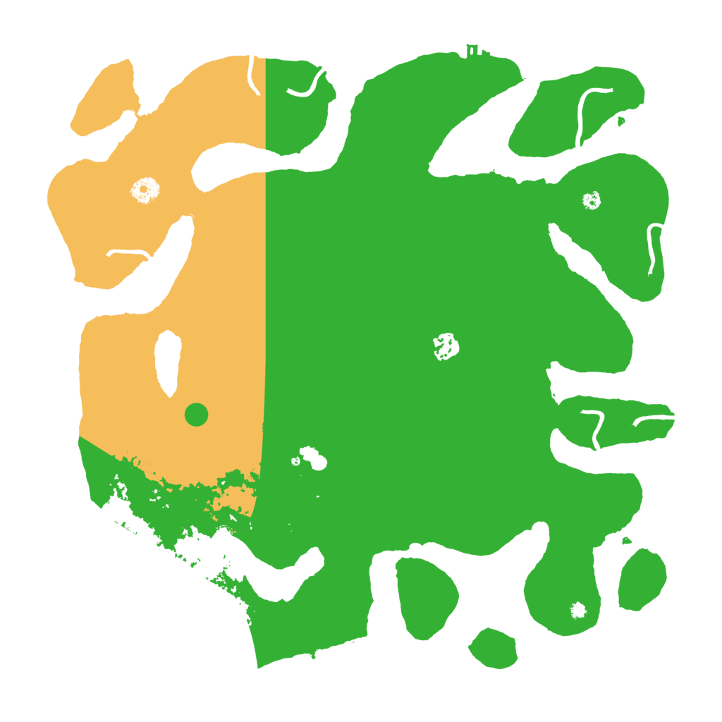 Biome Rust Map: Procedural Map, Size: 4050, Seed: 1131264423