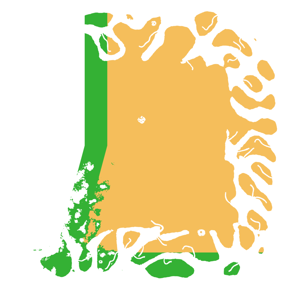 Biome Rust Map: Procedural Map, Size: 6000, Seed: 257120355