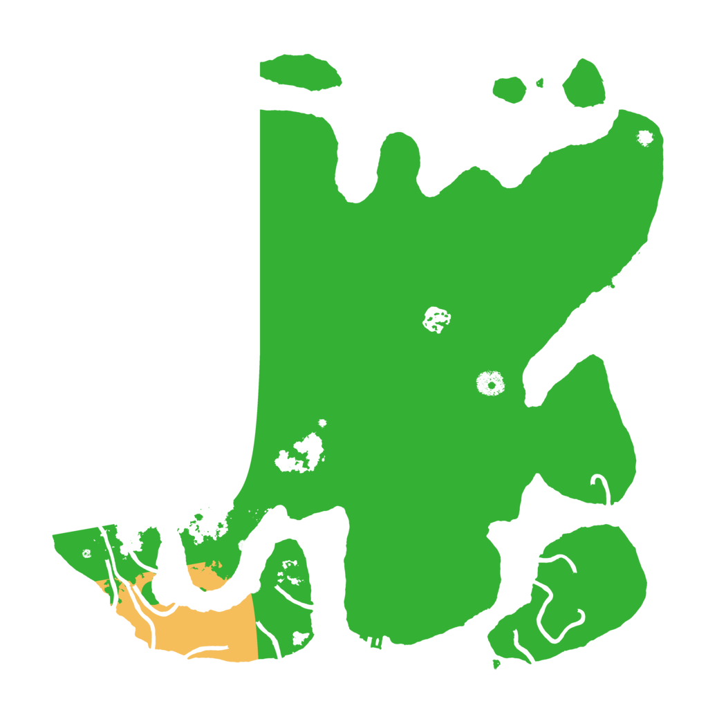 Biome Rust Map: Procedural Map, Size: 4000, Seed: 834554