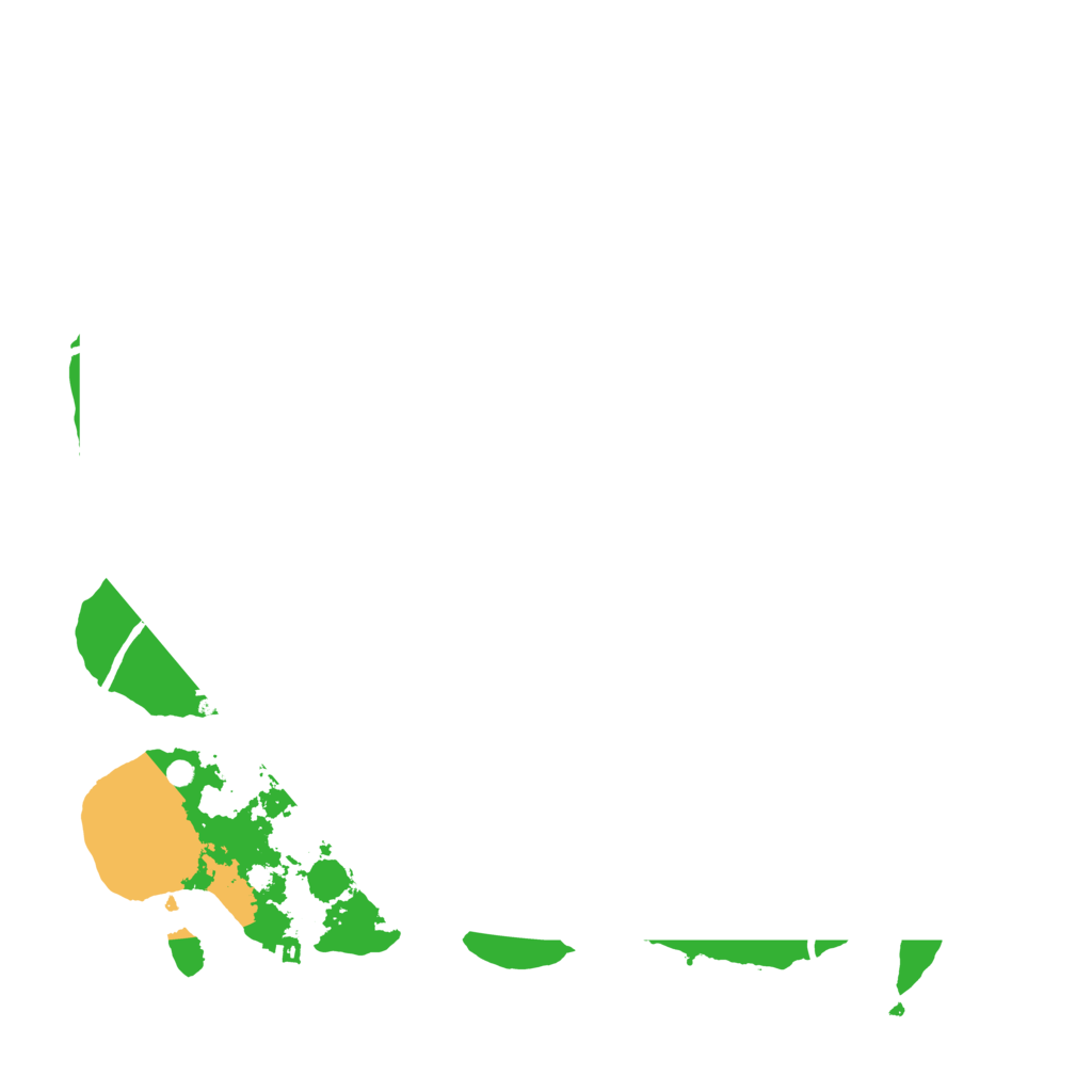 Biome Rust Map: Procedural Map, Size: 3700, Seed: 1234567890