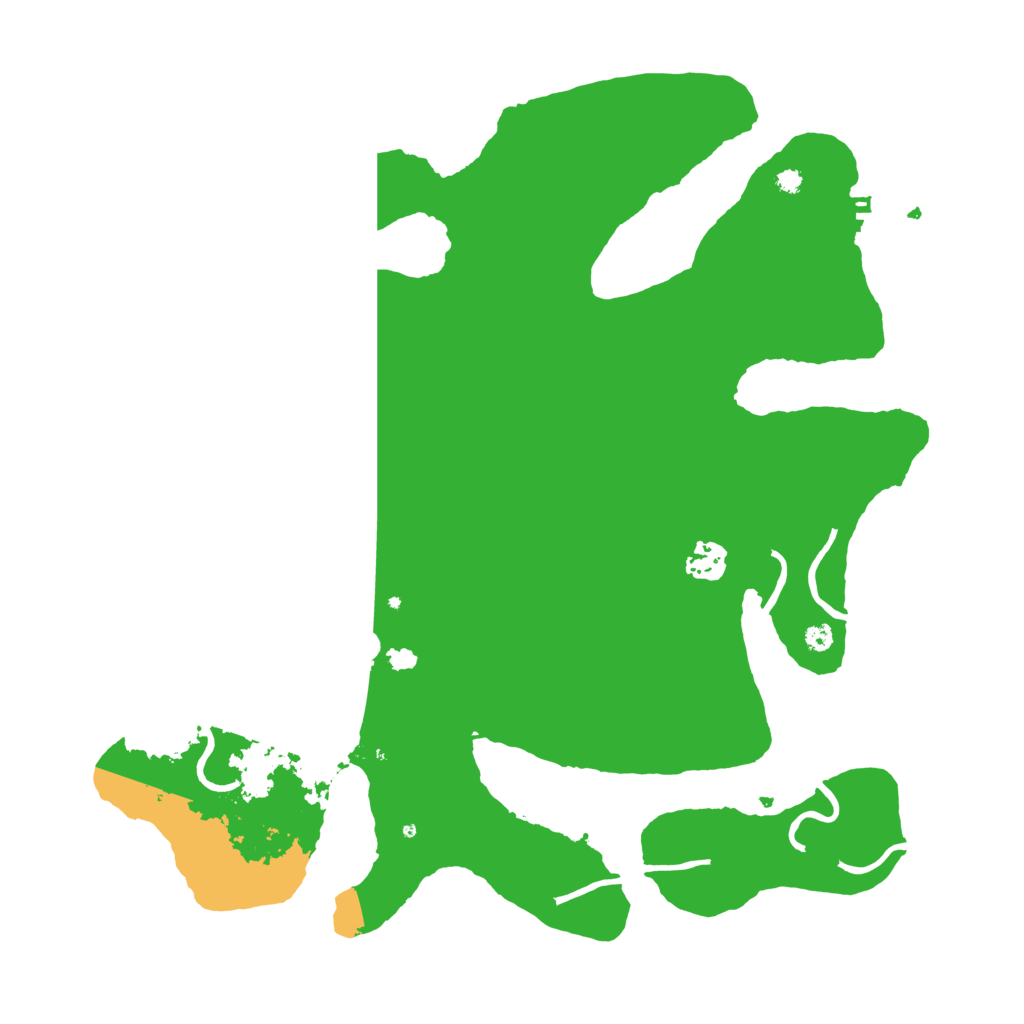 Biome Rust Map: Procedural Map, Size: 3800, Seed: 1789146448