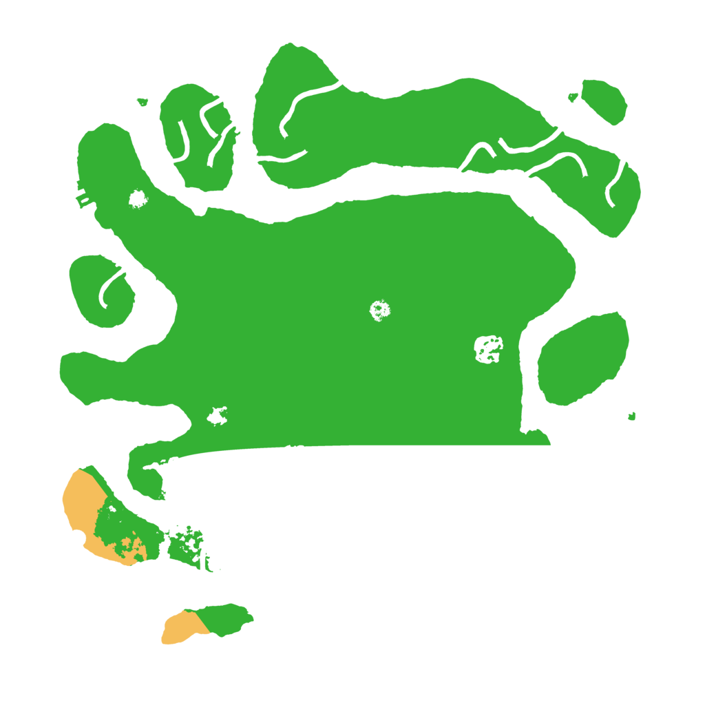 Biome Rust Map: Procedural Map, Size: 3550, Seed: 942469