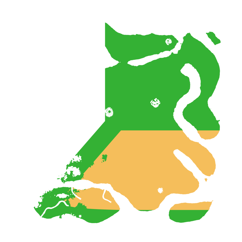 Biome Rust Map: Procedural Map, Size: 4000, Seed: 365489