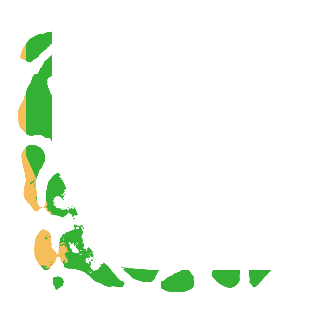 Biome Rust Map: Barren, Size: 4500, Seed: 347722