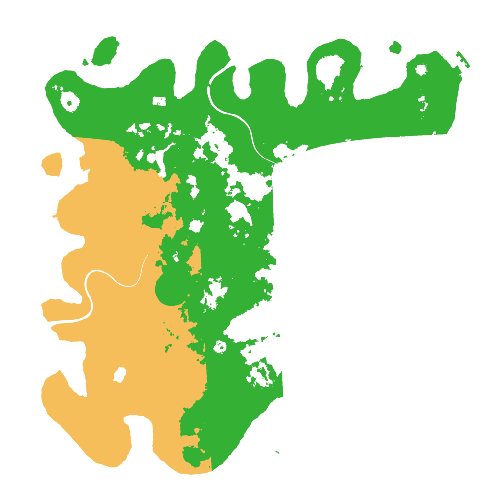 Biome Rust Map: Procedural Map, Size: 4000, Seed: 1224624