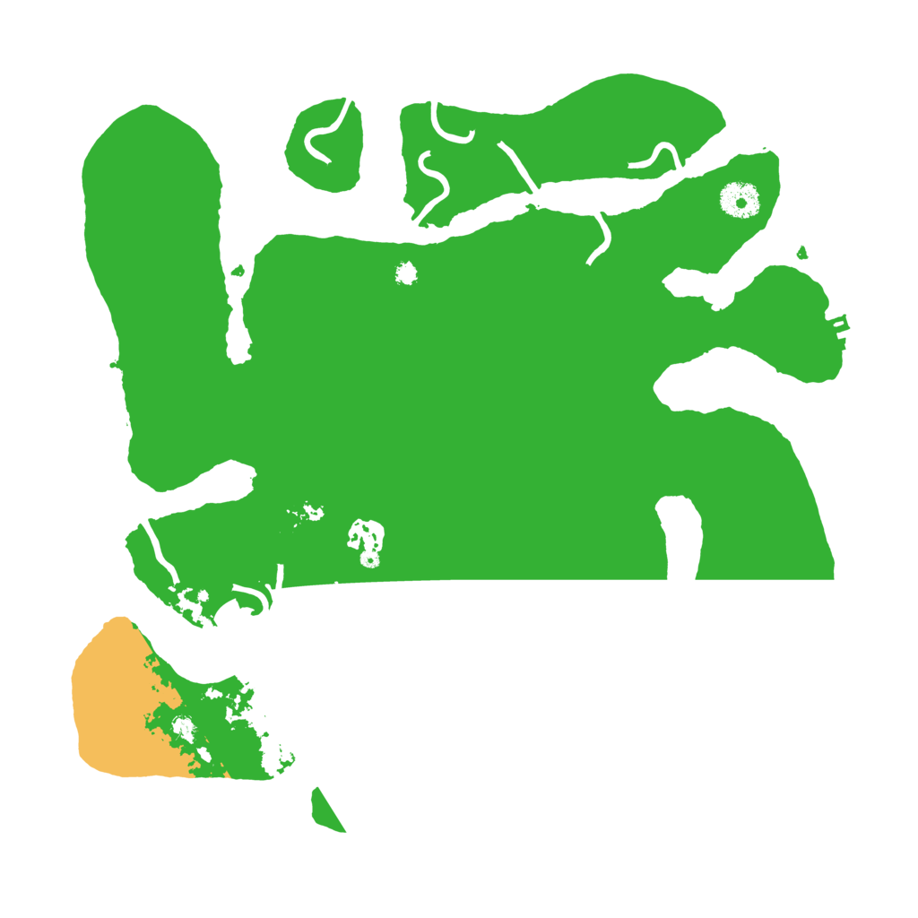 Biome Rust Map: Procedural Map, Size: 3600, Seed: 365678972