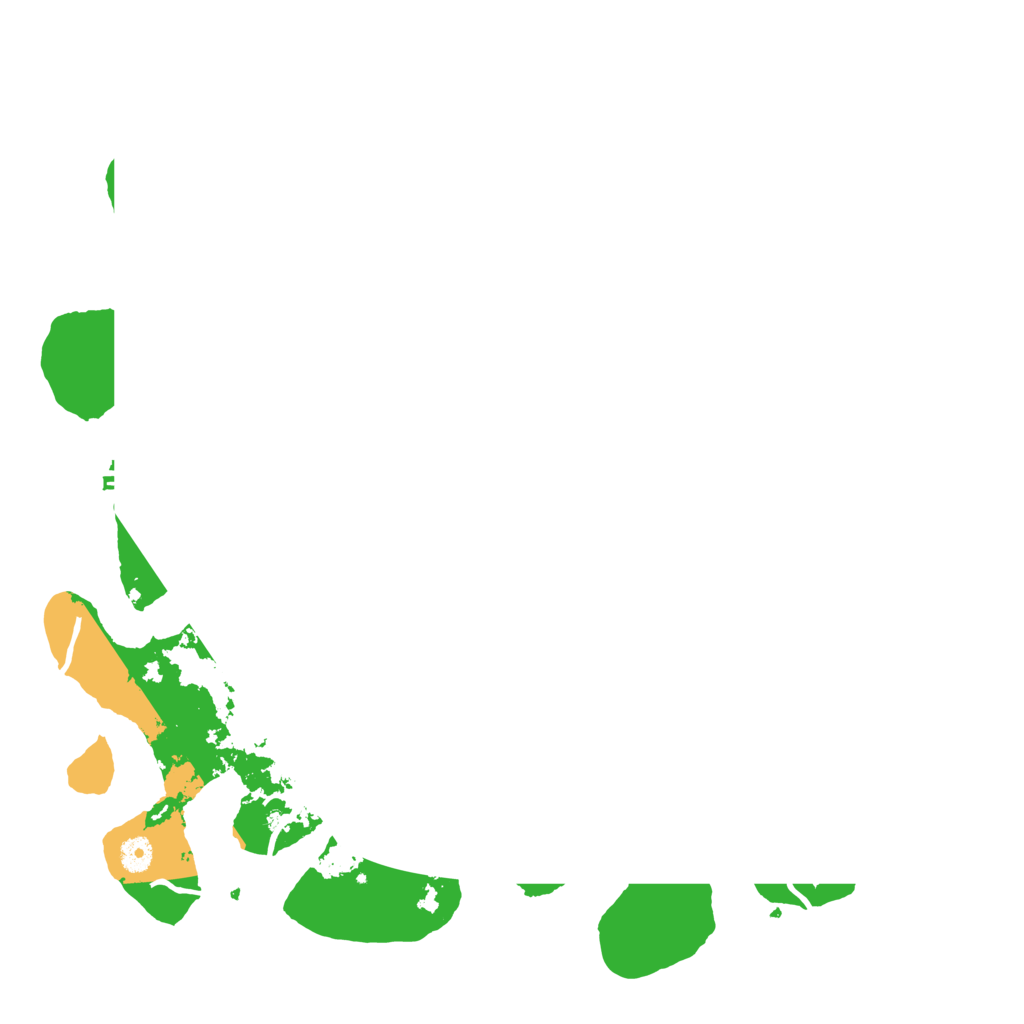 Biome Rust Map: Procedural Map, Size: 4500, Seed: 6143127