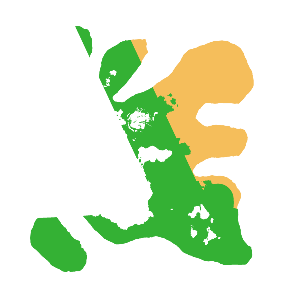 Biome Rust Map: Barren, Size: 2503, Seed: 1343