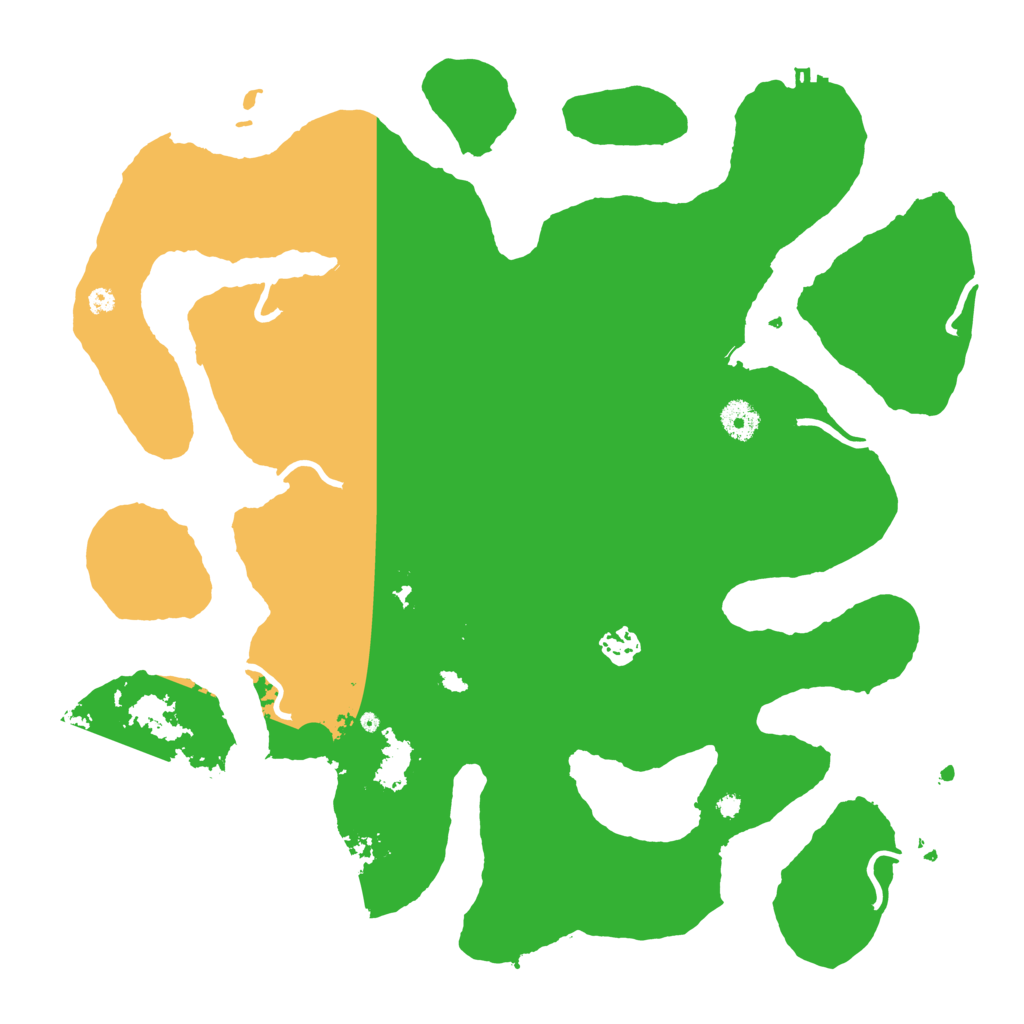 Biome Rust Map: Procedural Map, Size: 4000, Seed: 397806