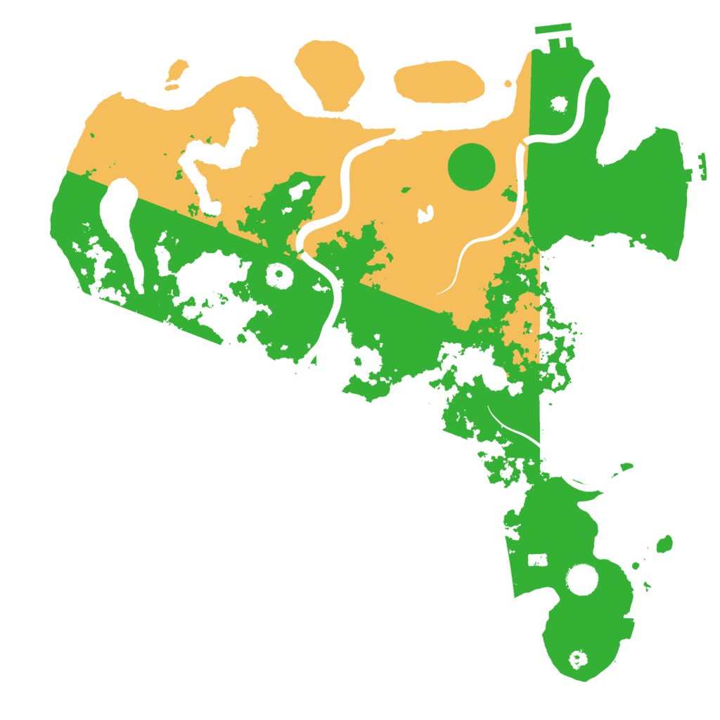 Biome Rust Map: Procedural Map, Size: 4000, Seed: 397806