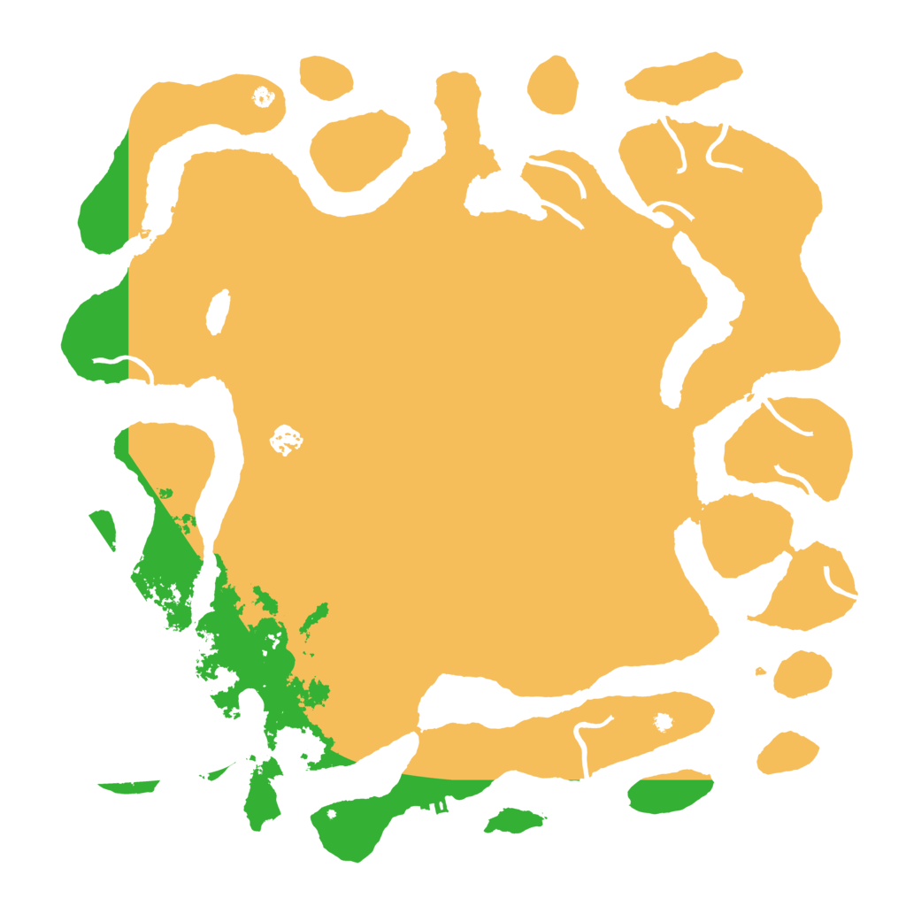 Biome Rust Map: Procedural Map, Size: 4500, Seed: 2903921