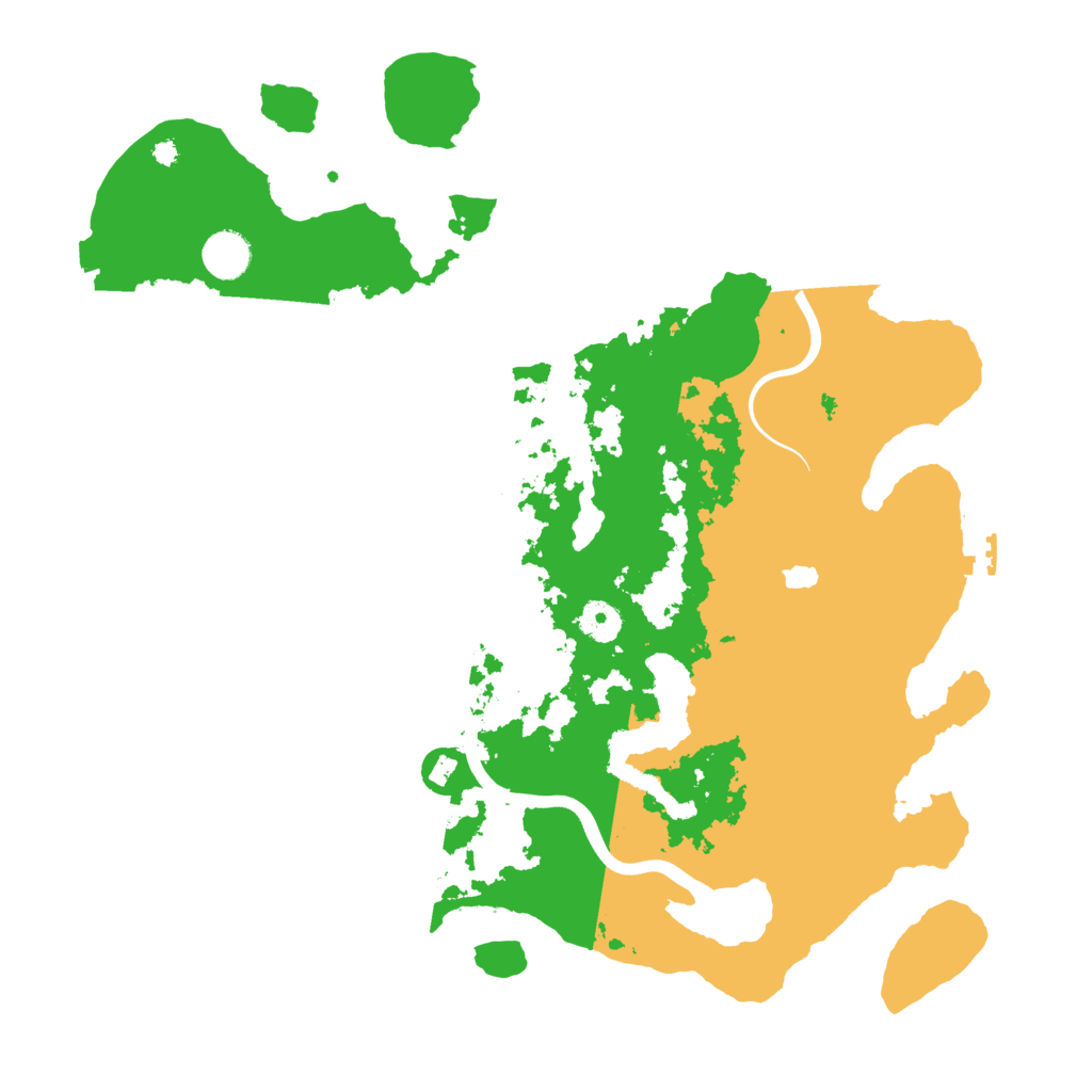 Biome Rust Map: Procedural Map, Size: 4000, Seed: 284014