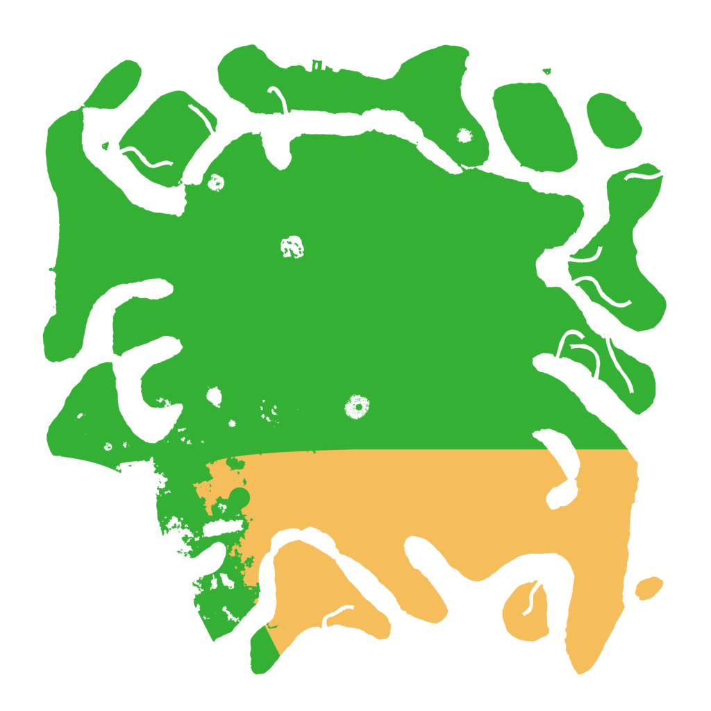 Biome Rust Map: Procedural Map, Size: 4500, Seed: 3944469