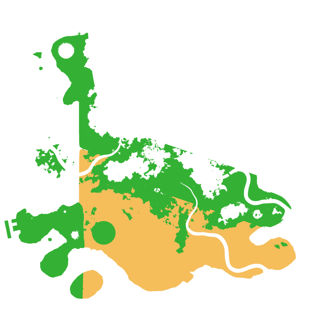Biome Rust Map: Procedural Map, Size: 3550, Seed: 907335