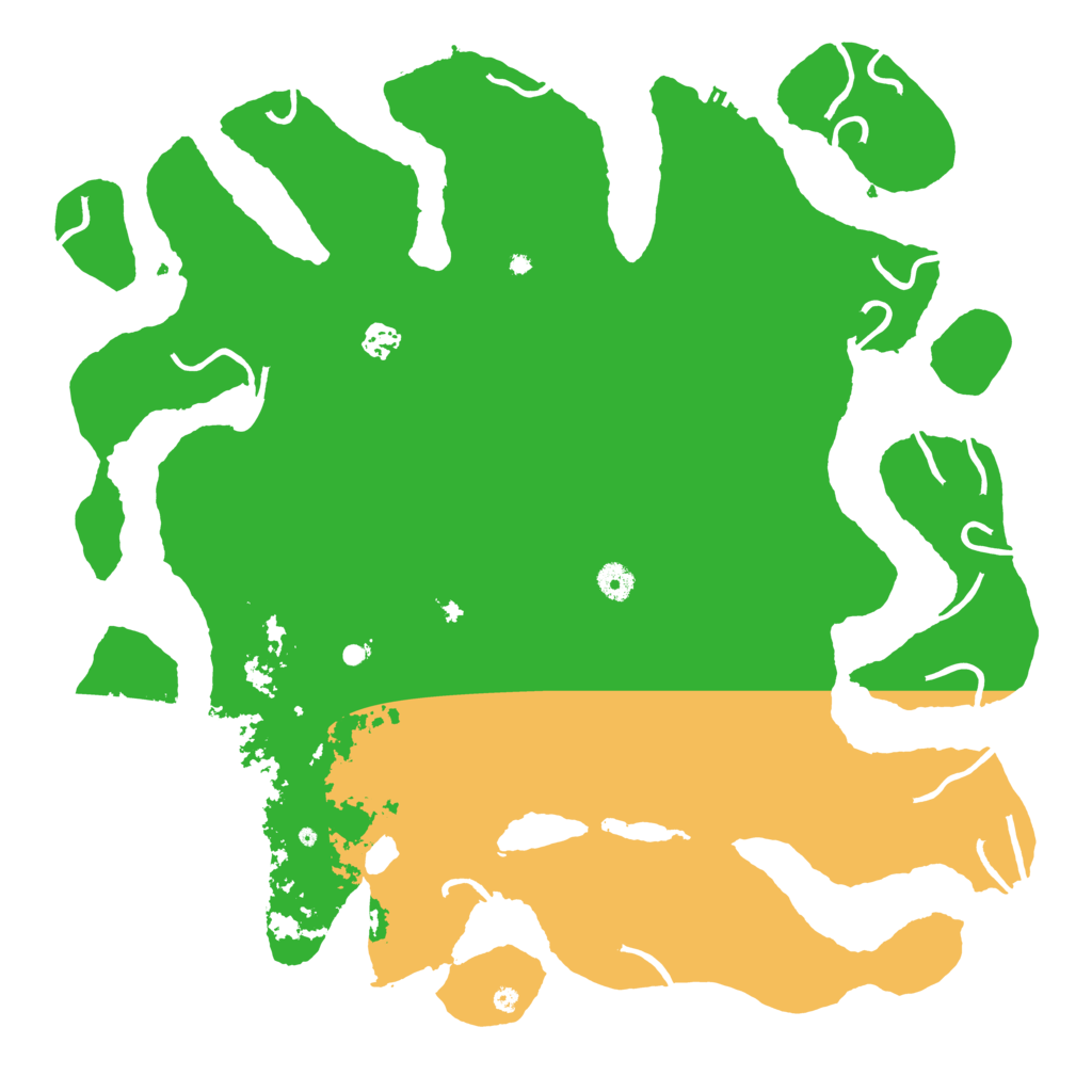 Biome Rust Map: Procedural Map, Size: 4500, Seed: 2337498