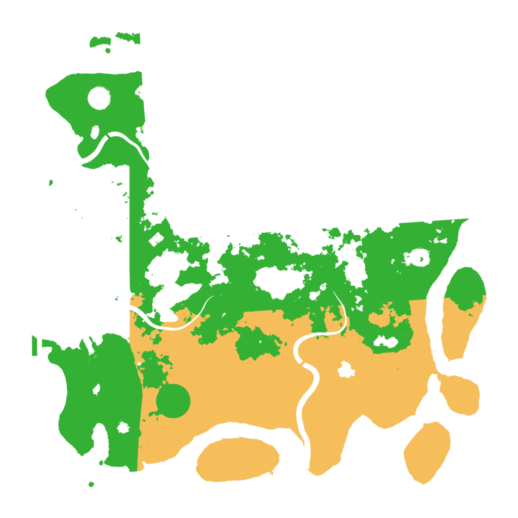 Biome Rust Map: Procedural Map, Size: 4000, Seed: 727786