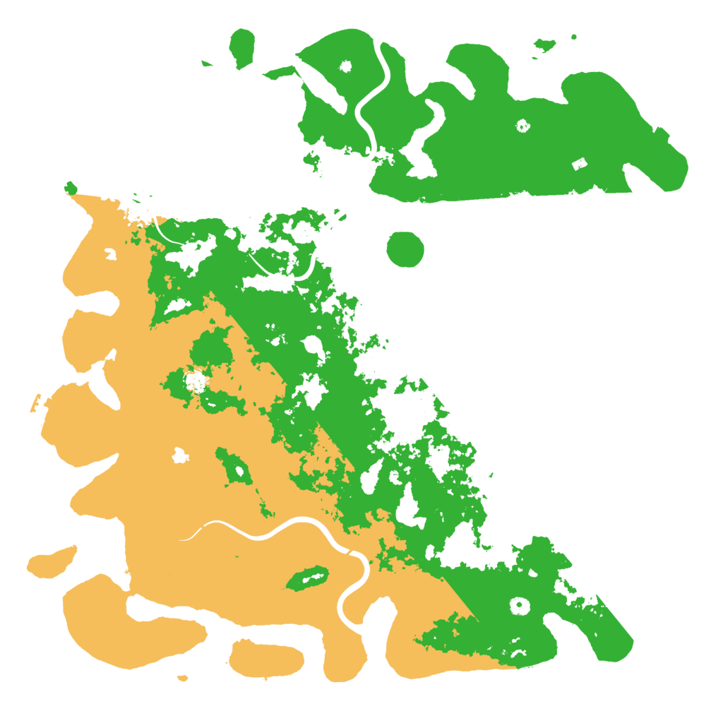 Biome Rust Map: Procedural Map, Size: 5500, Seed: 1337