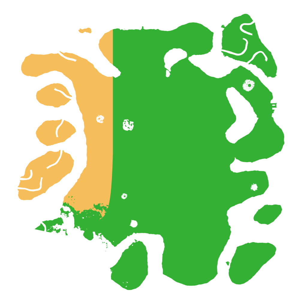 Biome Rust Map: Procedural Map, Size: 4000, Seed: 644355